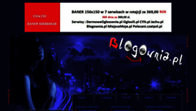 What Blogownia.pl website looked like in 2018 (6 years ago)