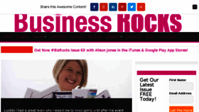 What Businessrocks.co website looked like in 2018 (6 years ago)