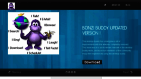 What Bonzibuddy.tk website looked like in 2018 (6 years ago)
