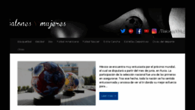 What Balonesymujeres.com website looked like in 2018 (6 years ago)