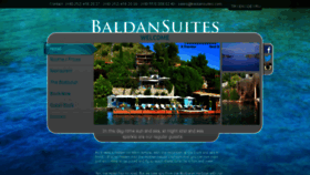 What Baldansuites.com website looked like in 2018 (6 years ago)