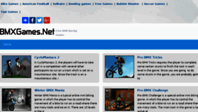 What Bmxgames.net website looked like in 2018 (6 years ago)