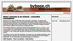 What Byboox.ch website looked like in 2018 (6 years ago)