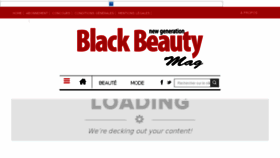 What Blackbeauty-mag.com website looked like in 2018 (6 years ago)