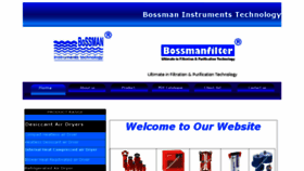 What Bossmaninternational.com website looked like in 2018 (5 years ago)