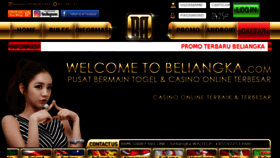 What Beliangka.com website looked like in 2018 (6 years ago)