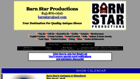 What Barnstar.com website looked like in 2018 (6 years ago)