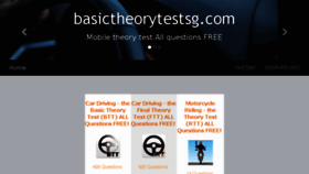 What Basictheorytestsg.com website looked like in 2018 (6 years ago)