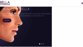 What Bellakliniken.com website looked like in 2018 (6 years ago)