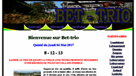 What Bet-trio.siteturf.net website looked like in 2018 (6 years ago)