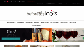What Beforetheidos.com website looked like in 2018 (7 years ago)