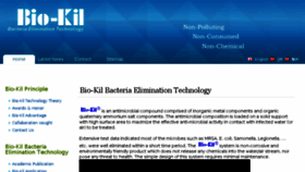 What Bio-kil.org website looked like in 2018 (6 years ago)