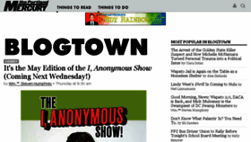 What Blogtown.portlandmercury.com website looked like in 2018 (6 years ago)