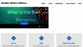 What Bwa.org website looked like in 2018 (6 years ago)