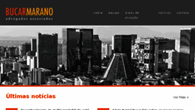 What Bucarmarano.com.br website looked like in 2018 (6 years ago)