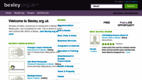 What Bexley.org.uk website looked like in 2018 (5 years ago)