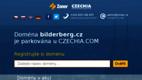 What Bilderberg.cz website looked like in 2018 (6 years ago)