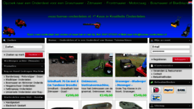 What Bumac-onderdelen.nl website looked like in 2018 (6 years ago)