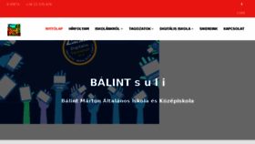 What Balintsuli.hu website looked like in 2018 (6 years ago)
