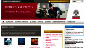 What Bureauveritas.com.mx website looked like in 2018 (6 years ago)