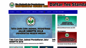 What Baak.unimed.ac.id website looked like in 2018 (6 years ago)