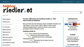 What Badshop-riedler.at website looked like in 2018 (6 years ago)