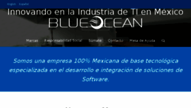 What Blueoceantech.com.mx website looked like in 2018 (6 years ago)