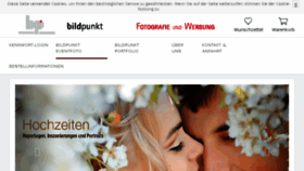 What Bildpunktlinden.de website looked like in 2018 (5 years ago)
