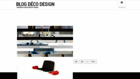 What Blogdecodesign.fr website looked like in 2018 (6 years ago)