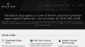 What Blackdoglegal.com website looked like in 2018 (6 years ago)