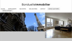 What Bonduelleimmobilier.com website looked like in 2018 (6 years ago)