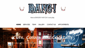 What Banghairsaloon.com website looked like in 2018 (6 years ago)