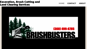 What Brushbusters.org website looked like in 2018 (6 years ago)