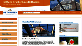 What Bethanien-moers.de website looked like in 2018 (6 years ago)
