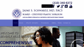 What Beverlyhillsbreastinstitute.com website looked like in 2018 (6 years ago)