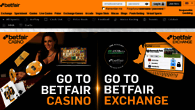 What Betfare.com website looked like in 2018 (6 years ago)