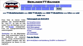 What Berliner-tt-bahner.de website looked like in 2018 (6 years ago)