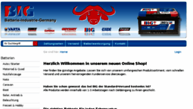 What Batterie-industrie-germany.de website looked like in 2018 (6 years ago)