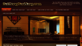 What Batdongsanvang.com website looked like in 2018 (6 years ago)