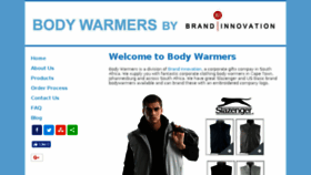 What Bodywarmers.co.za website looked like in 2018 (6 years ago)