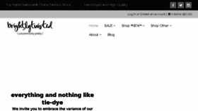 What Brightlytwisted.com website looked like in 2018 (6 years ago)