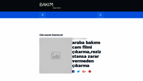 What Bakimonerileri.com website looked like in 2018 (6 years ago)