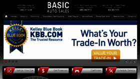 What Basicautosales.com website looked like in 2018 (6 years ago)