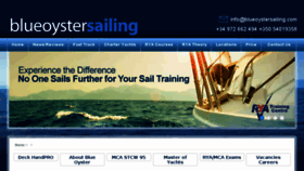What Blue-oyster-sailing.com website looked like in 2018 (5 years ago)