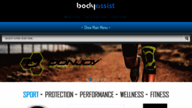 What Bodyassist.com website looked like in 2018 (6 years ago)