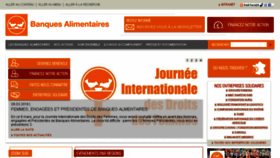 What Banquealimentaire.org website looked like in 2018 (6 years ago)