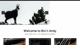 What Bixn-andy.at website looked like in 2018 (6 years ago)