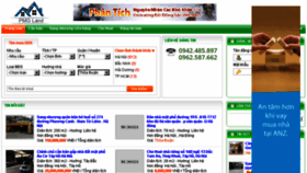What Batdongsanhanoi.net website looked like in 2018 (5 years ago)