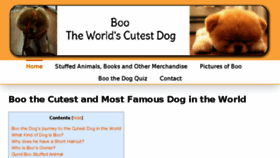 What Boothedog.net website looked like in 2018 (6 years ago)