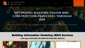 What Bim4dservices.com website looked like in 2018 (6 years ago)